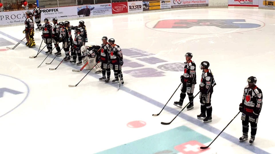 Red Lions Reinach: Schweizer Eishockey Cup gegen EHC Thun