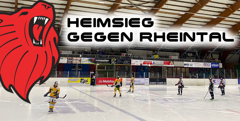 Red Lions Reinach, Heimsieg gegen SC Rheintal