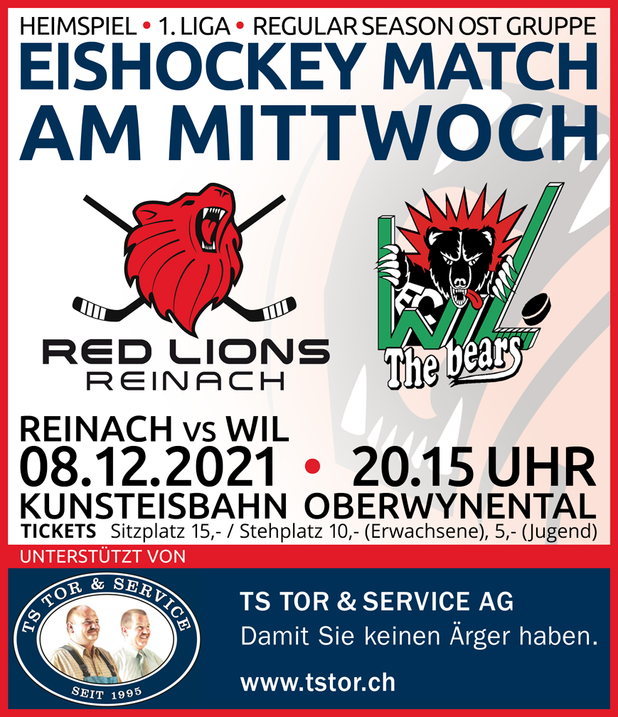 Red Lions Reinach vs. EC Wil